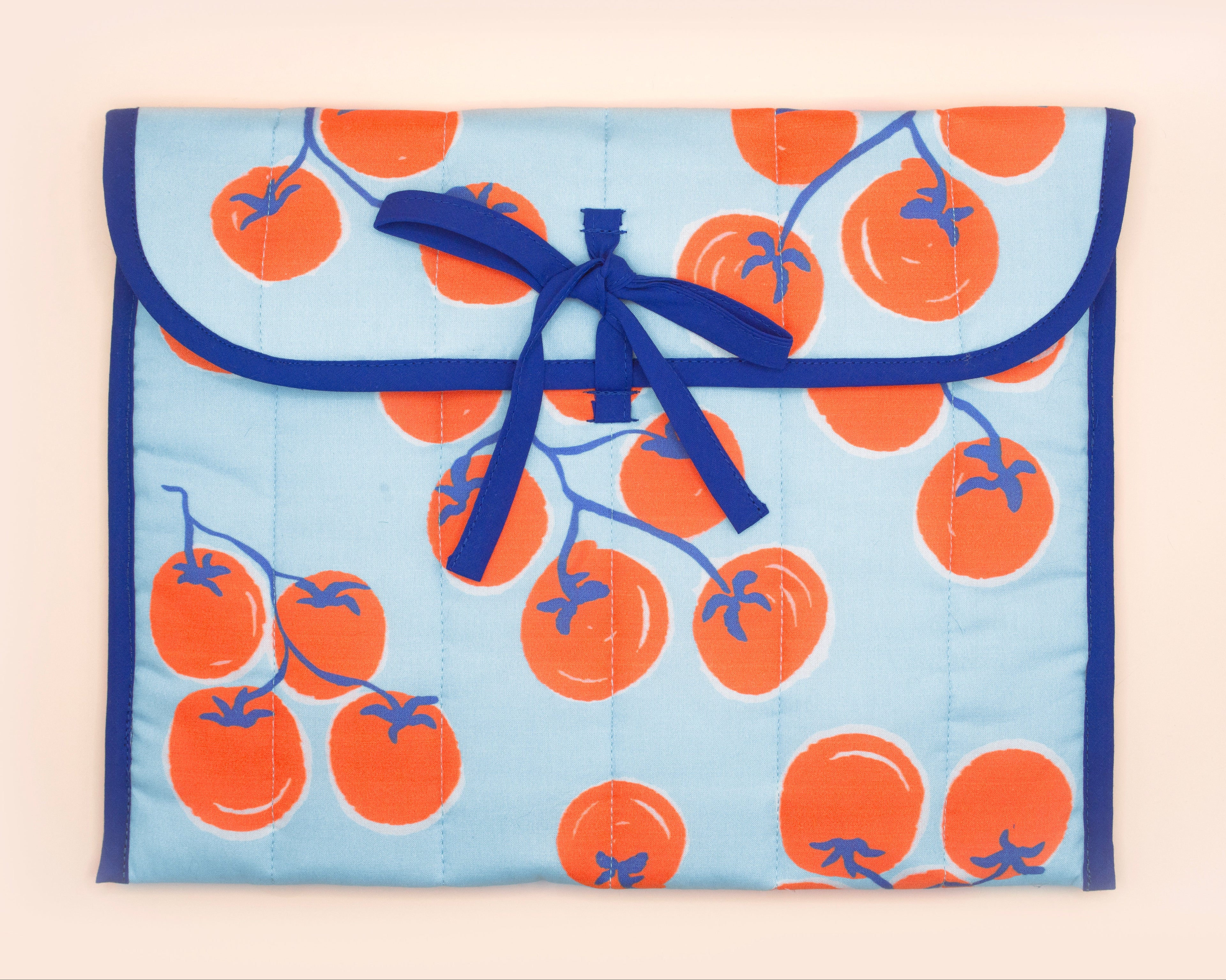 Tomato Quilted Laptop Case 13"-14"