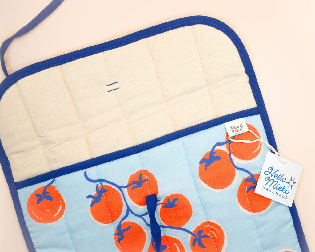 Tomato Quilted Laptop Case 13"-14"