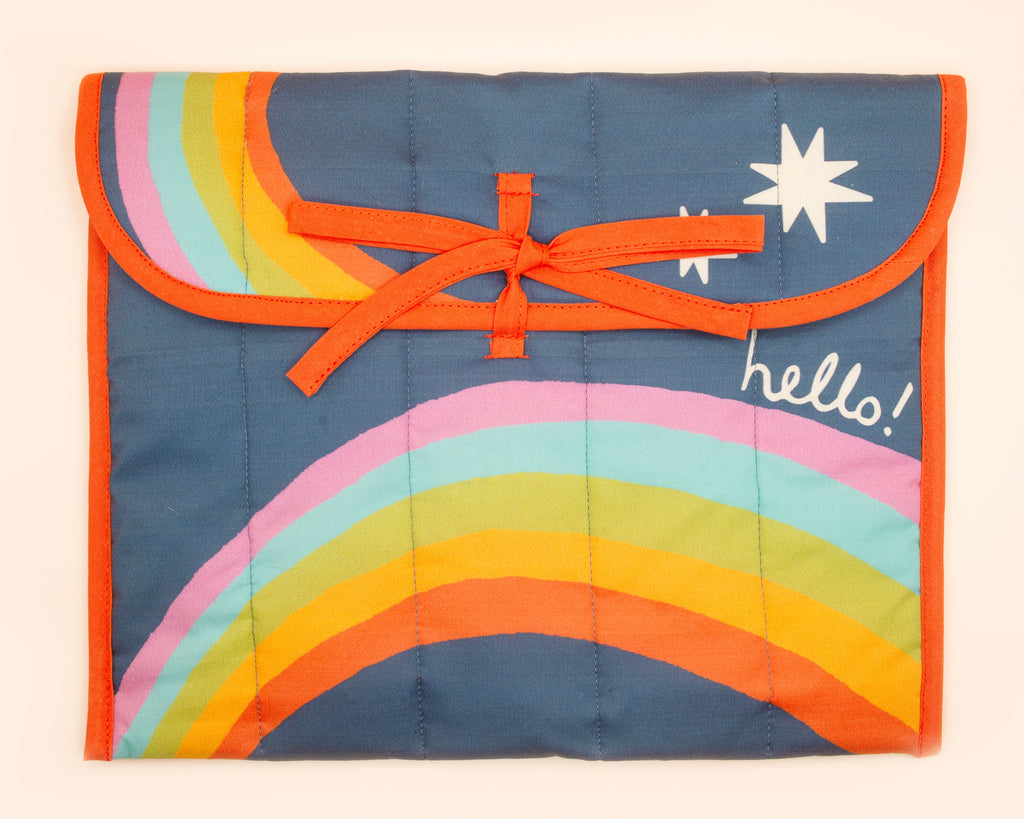 Rainbow Quilted Laptop Case 13"-14"