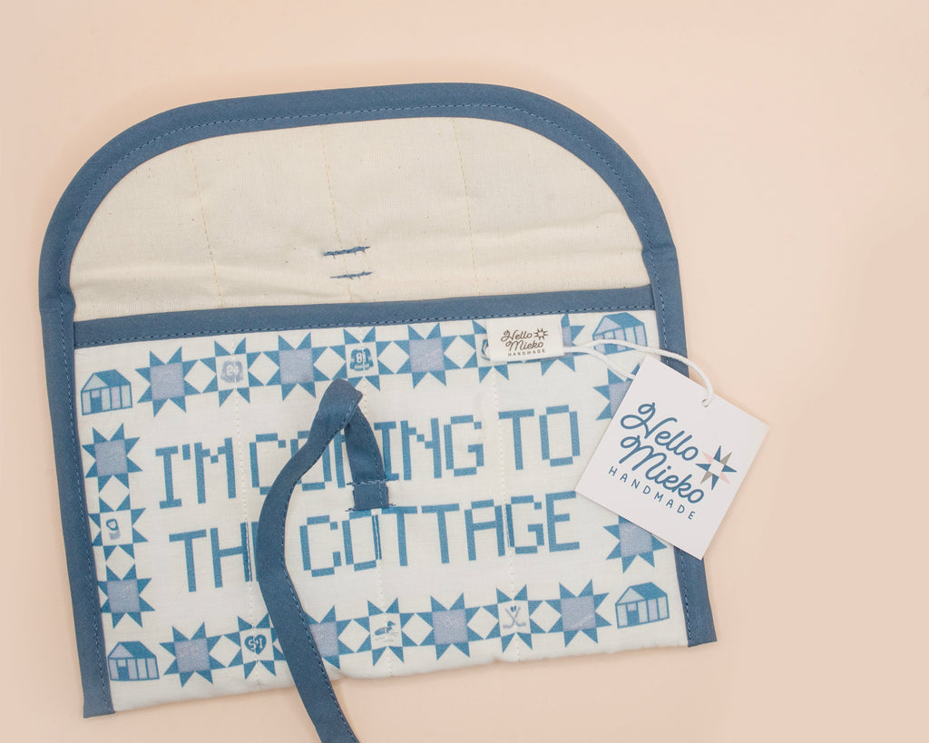 Coming to the Cottage Quilted Stash Case