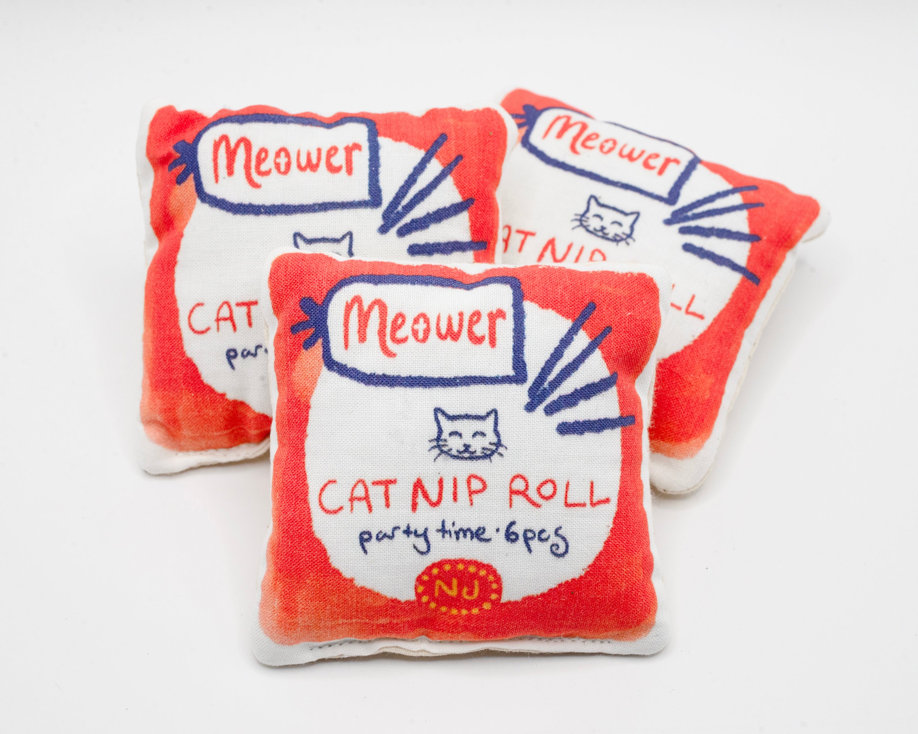 Pork Roll / Taylor Ham Catnip Toy