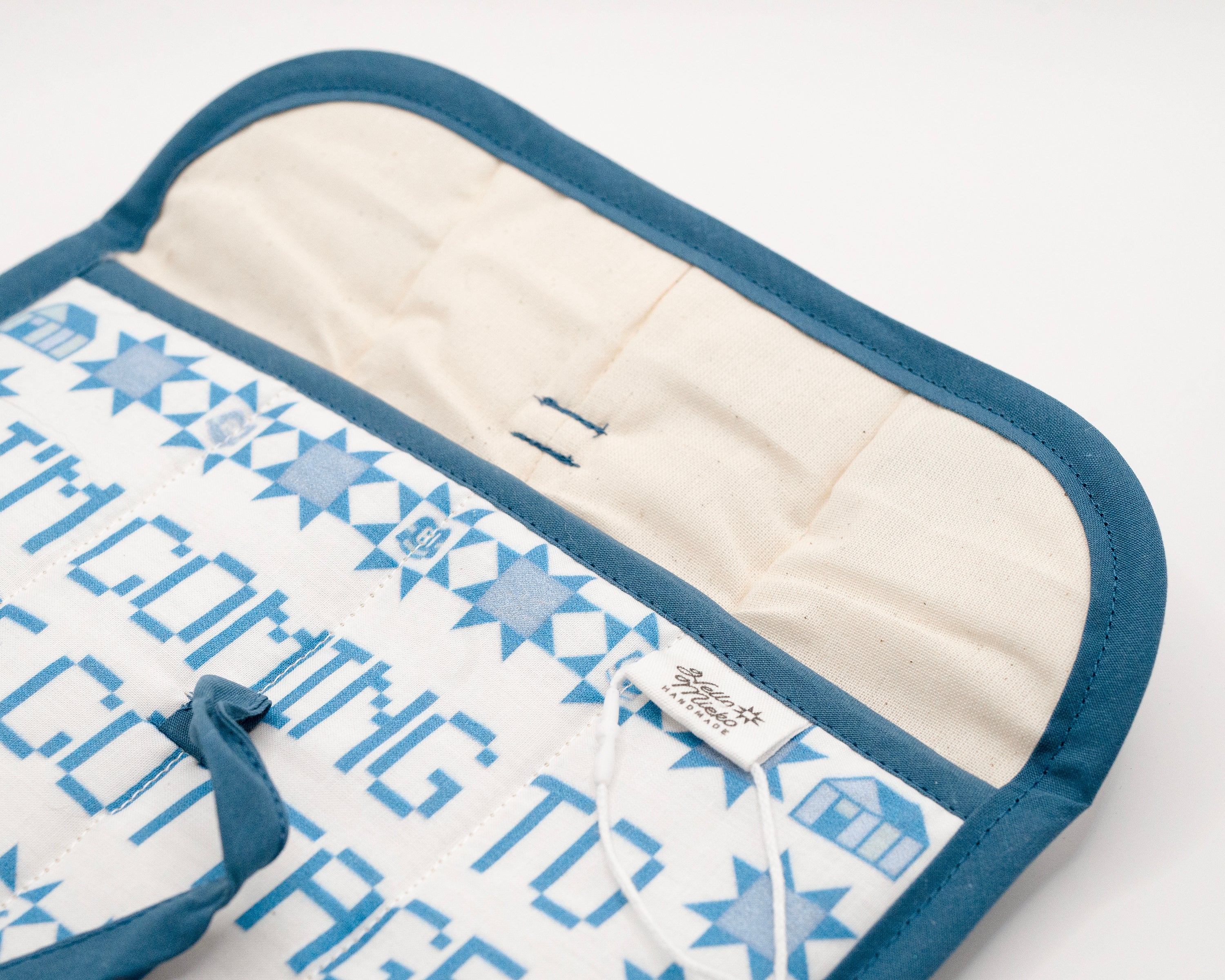 Coming to the Cottage Quilted Stash Case