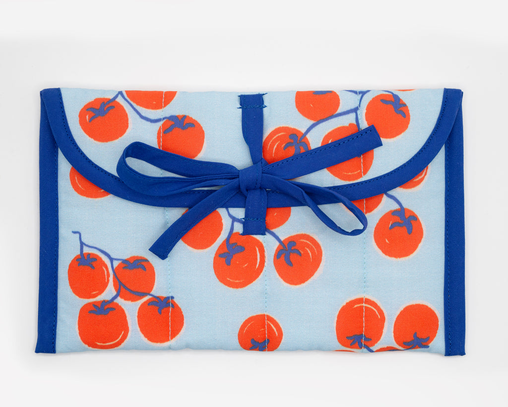 Tomato Quilted Stash Case