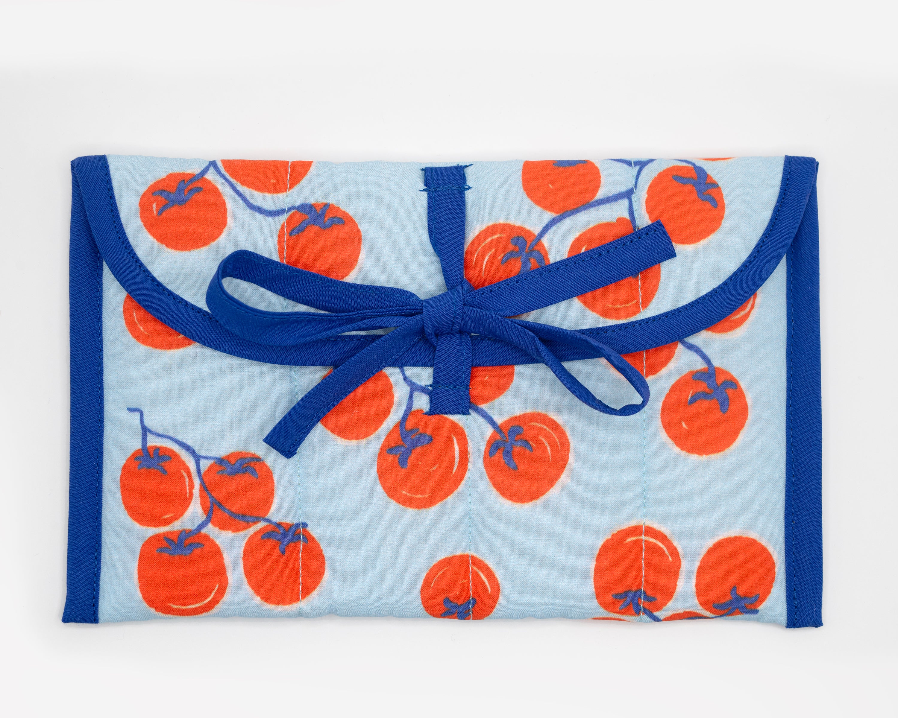 Tomato Quilted Stash Case