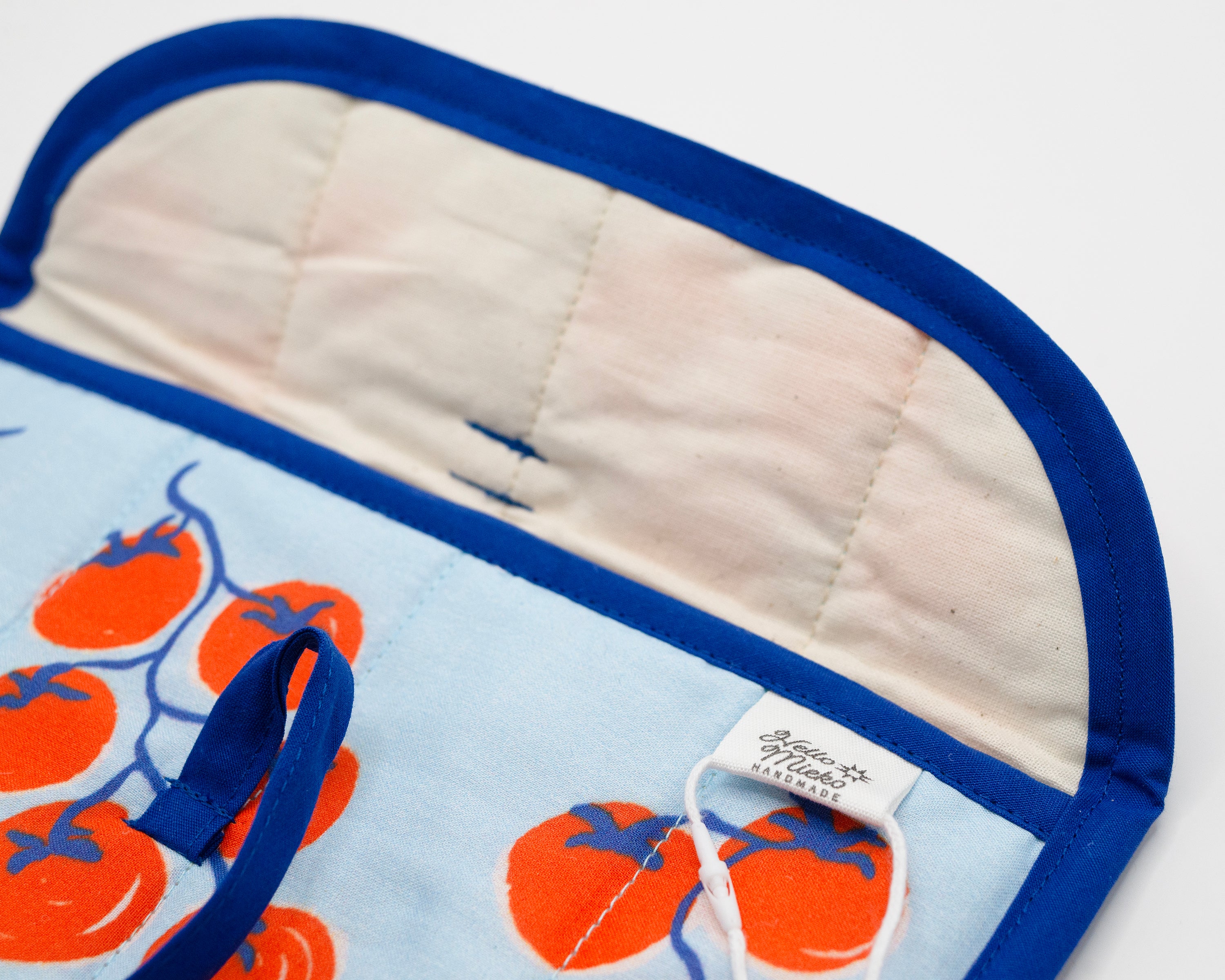 Tomato Quilted Stash Case