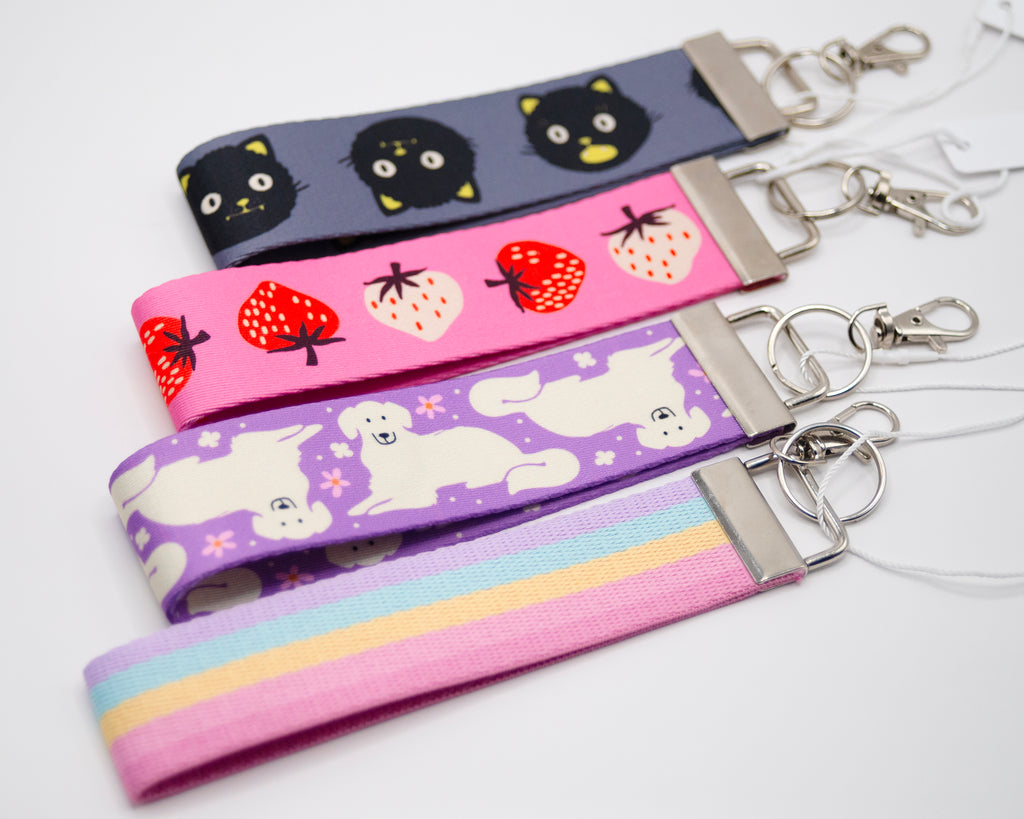 Wristlet Keychain - 1.5" Wide - Whimsy & Little Friends