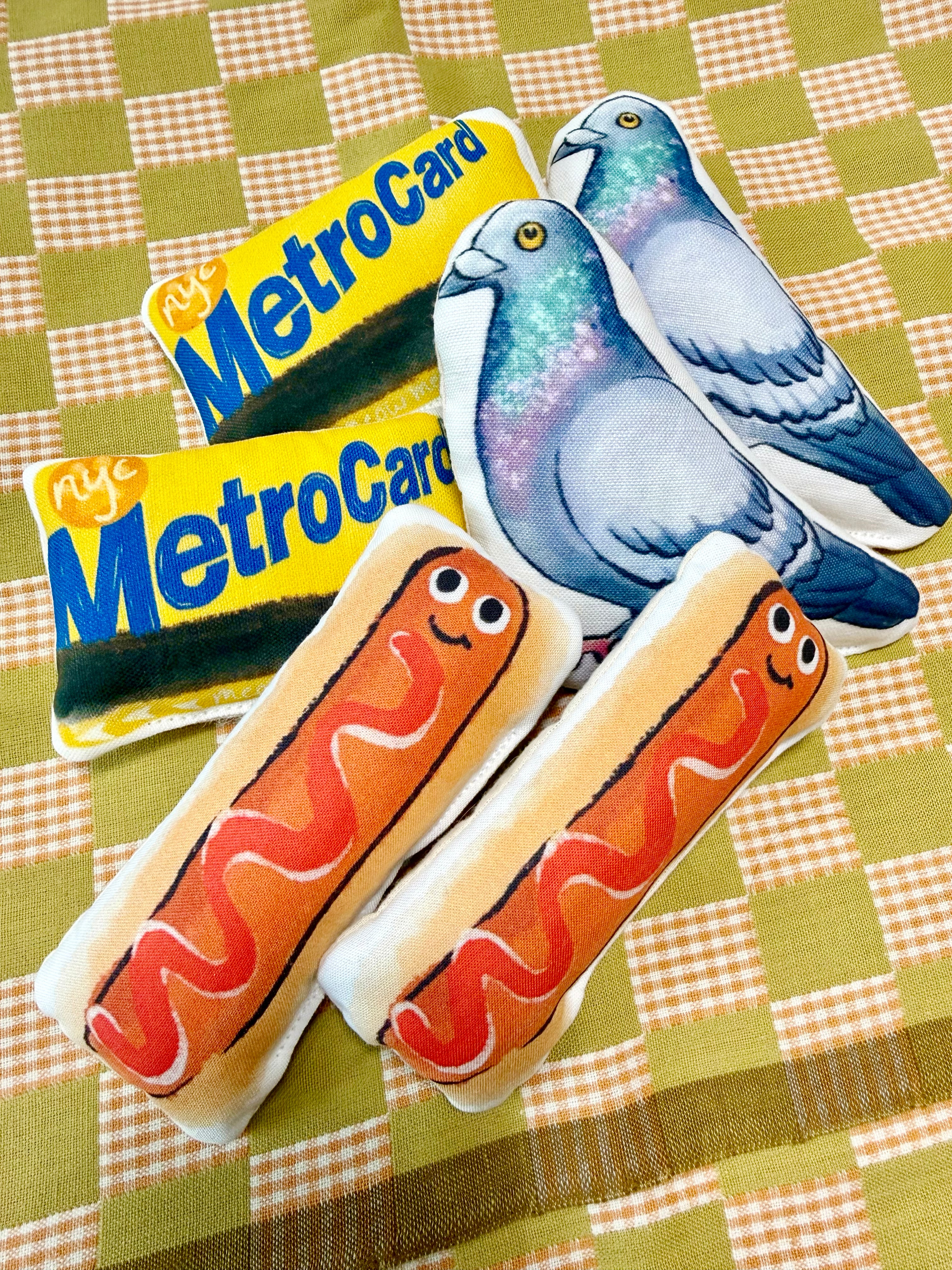 Metrocard Catnip Toy