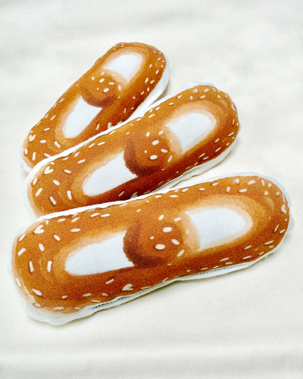 Soft Pretzel Catnip Toy