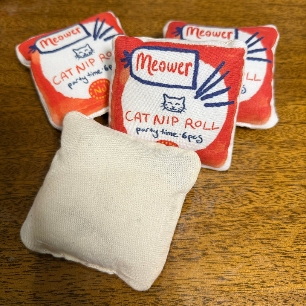 Pork Roll / Taylor Ham Catnip Toy