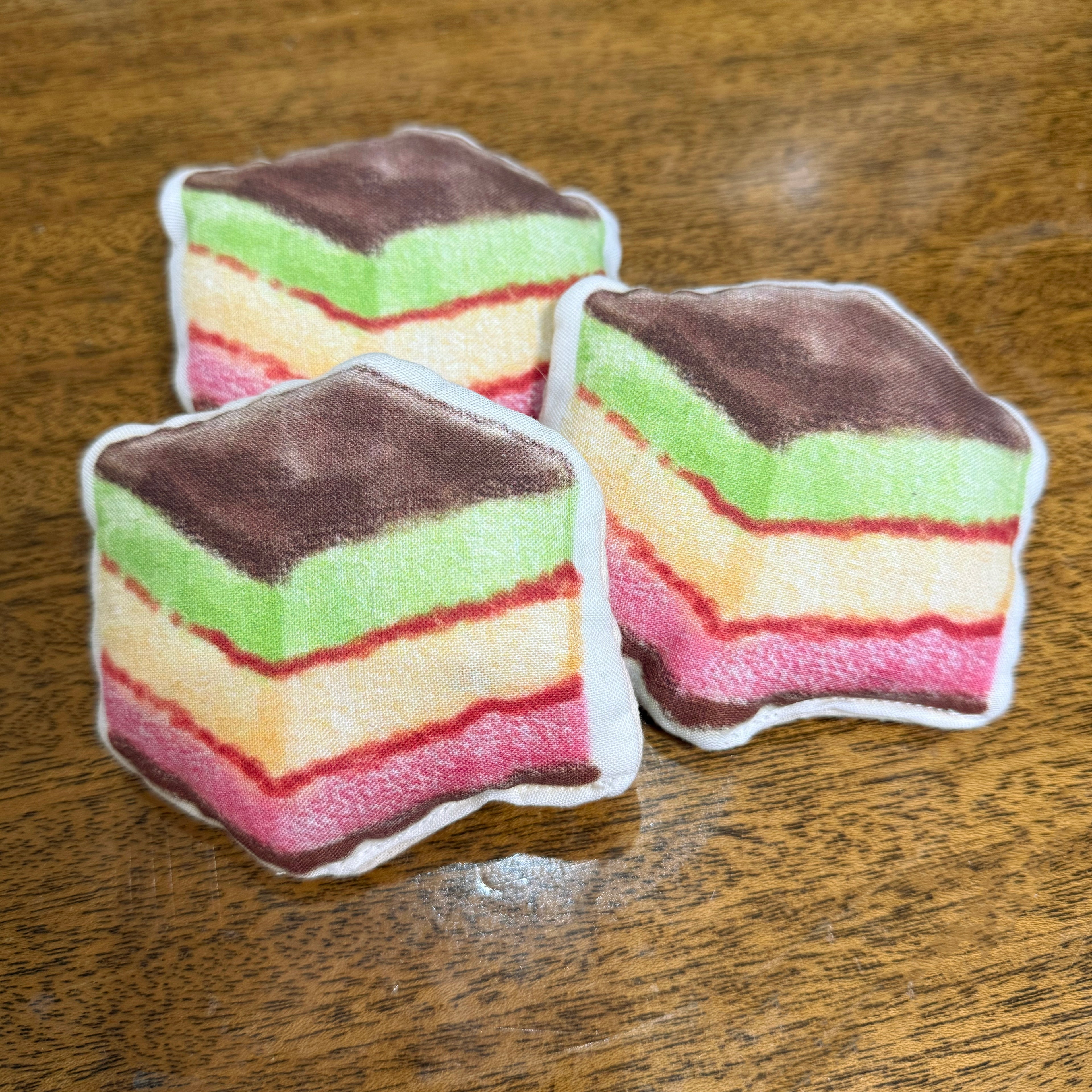 Rainbow Cookie Catnip Toy