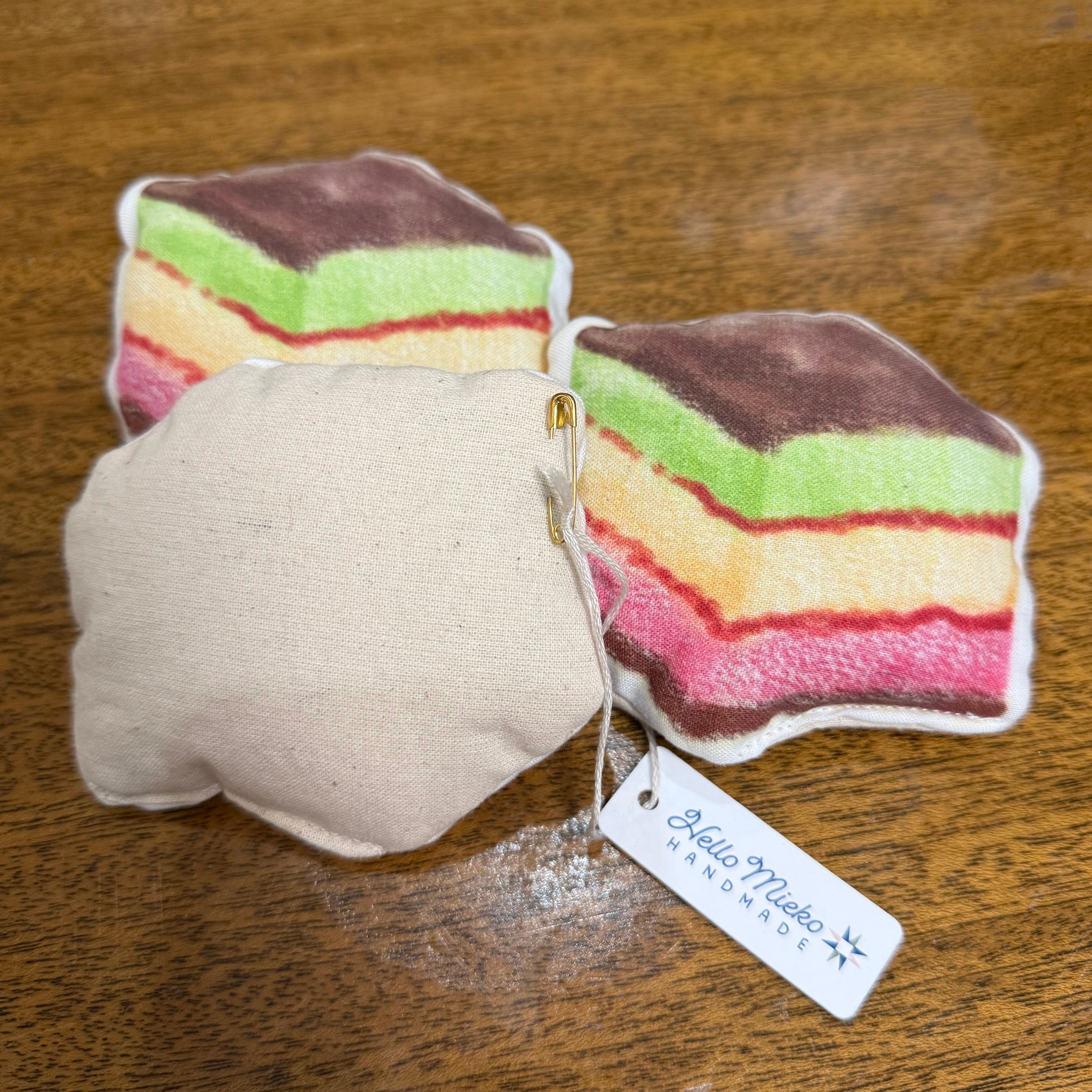 Rainbow Cookie Catnip Toy