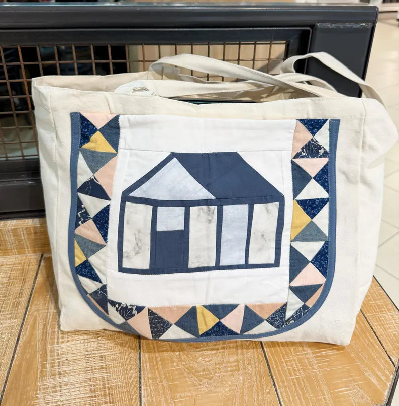 Coming to the Cottage Quilt Block Pattern